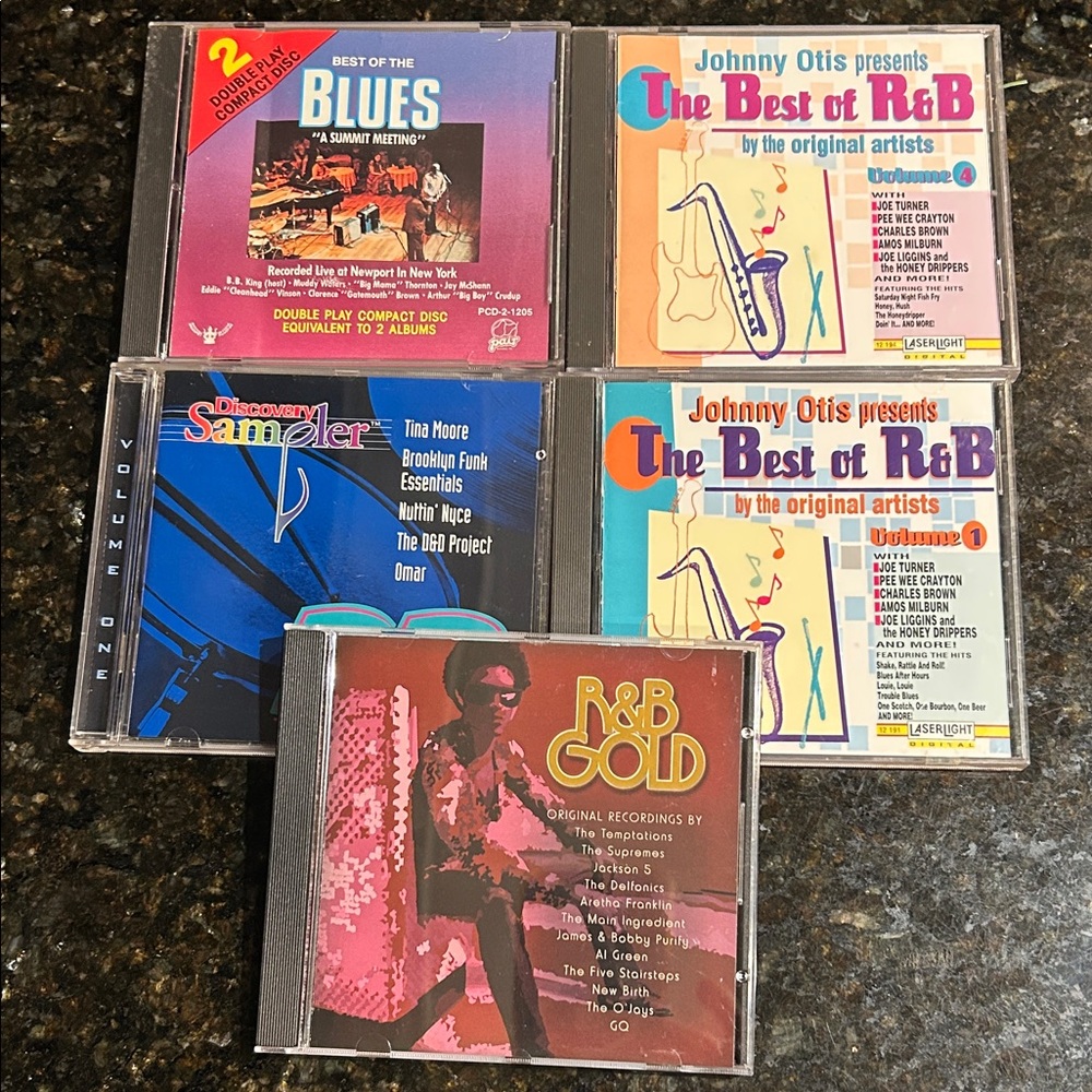 Collection of Blues and R&B CDs